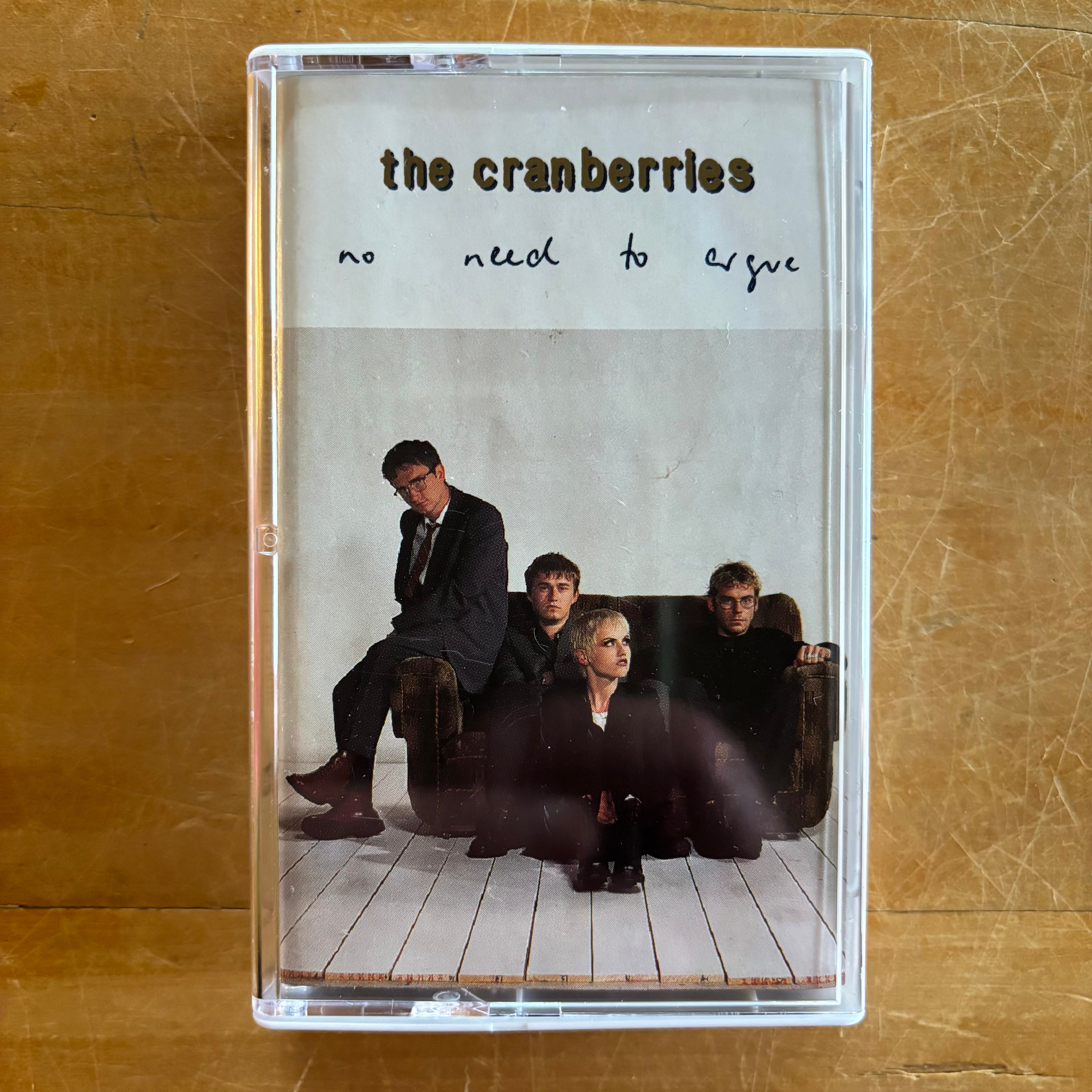 The Cranberries No Need To Argue cassette Suffragette Records The Cranberries No Need To Argue cassette Suffragette Records