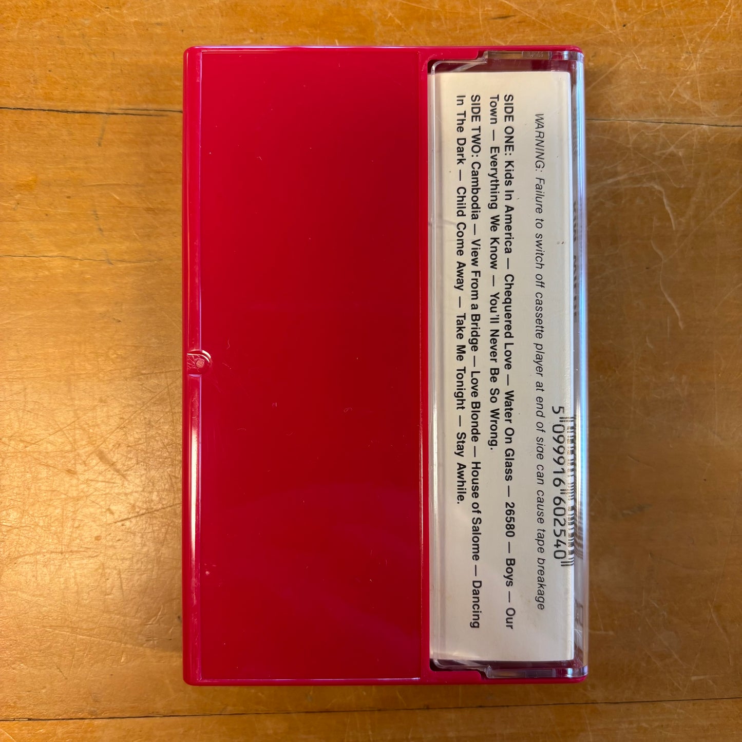 Kim Wilde - The Very Best Of Kim Wilde (cassette)