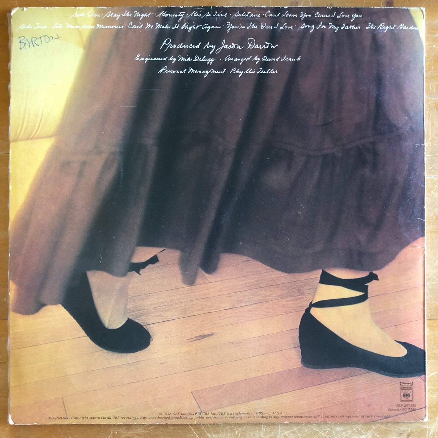 Jane Olivor - Stay the Night