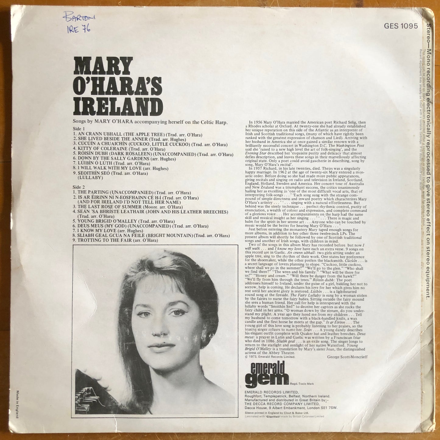 Mary O'Hara - Mary O'Hara's Ireland