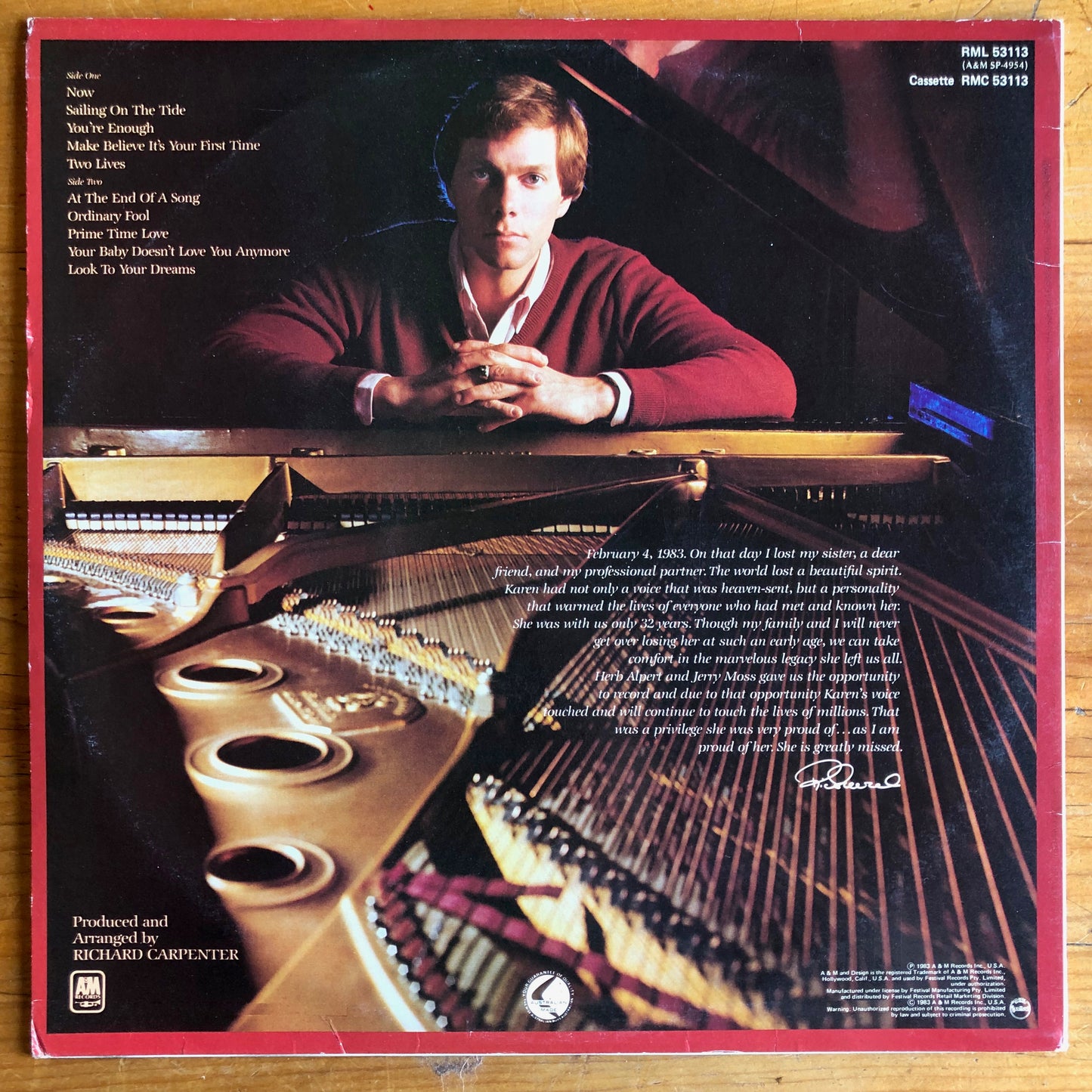 Carpenters - Voice Of The Heart