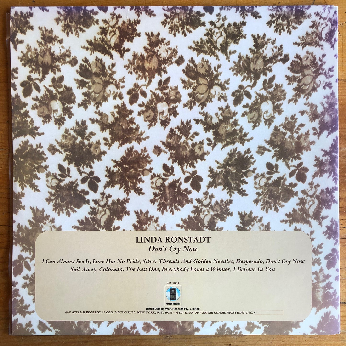 Linda Ronstadt - Don't Cry Now