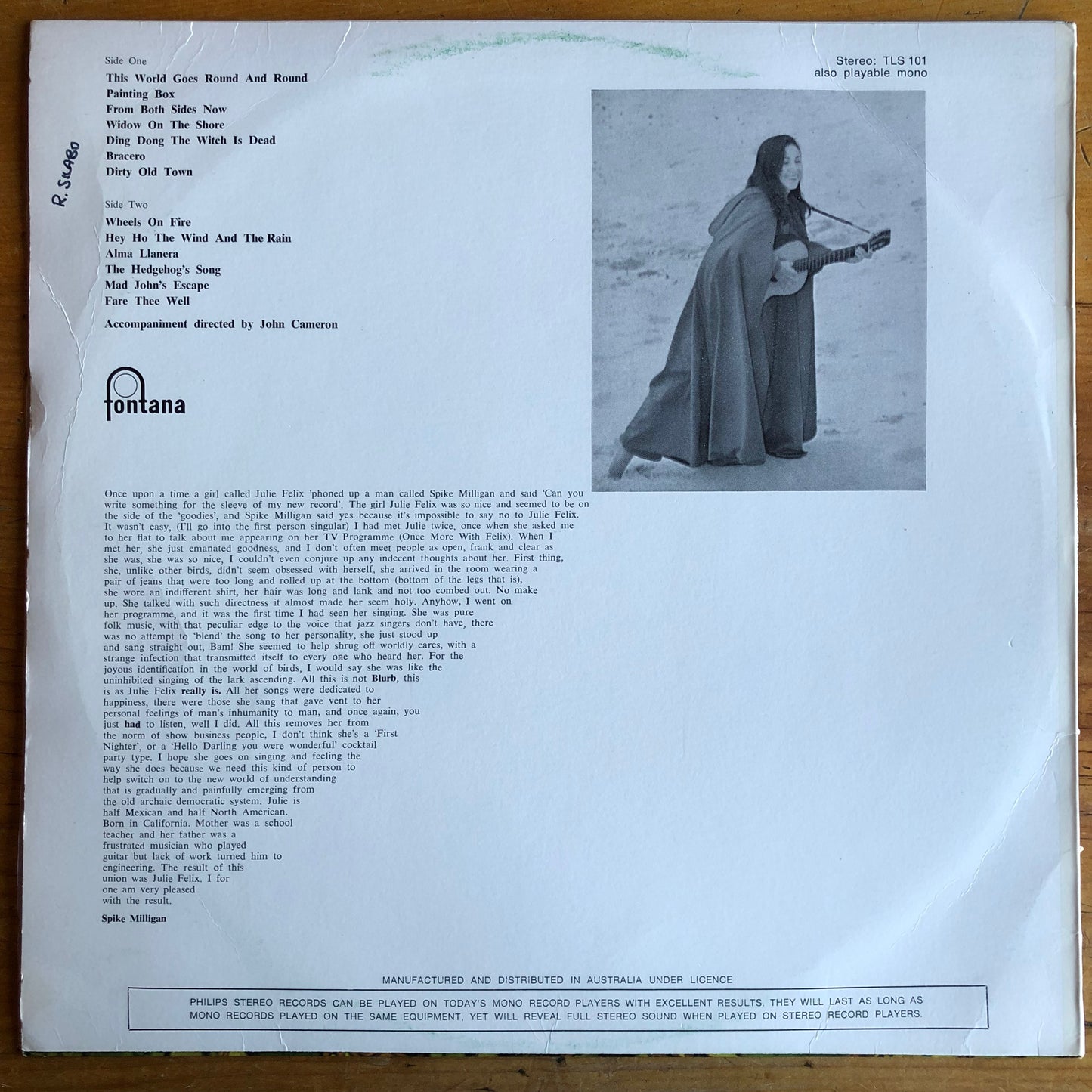 Julie Felix - This World Goes Round & Round