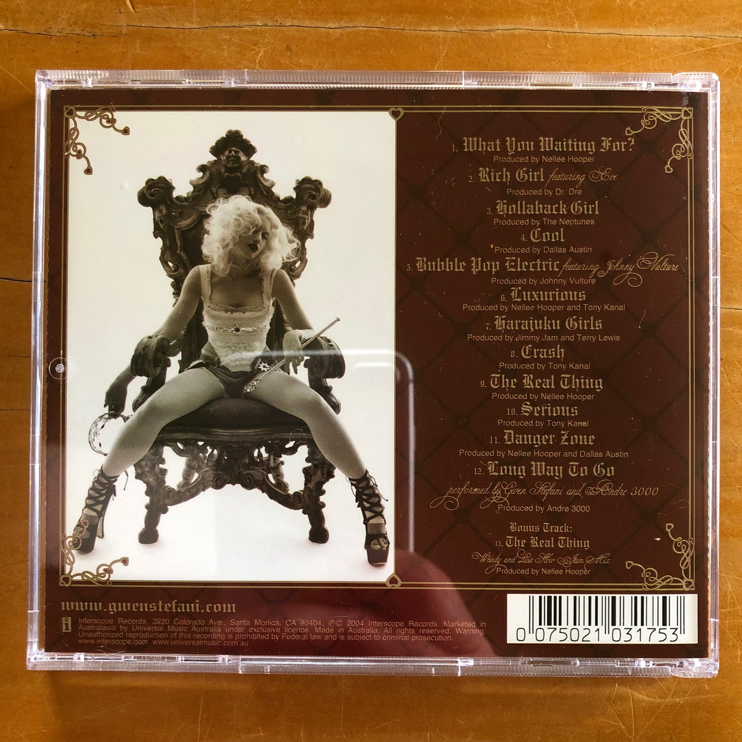 Gwen Stefani - Love, Angel, Music, Baby (CD)