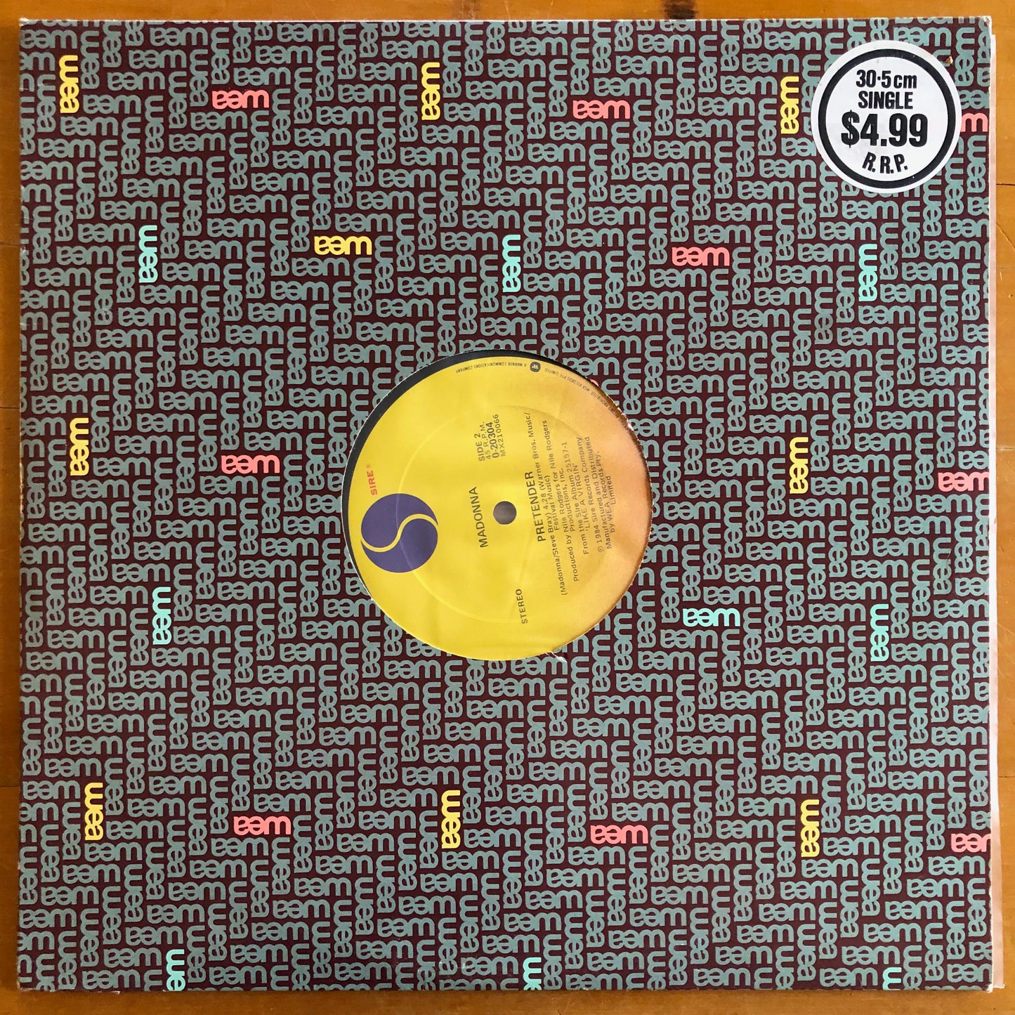 Madonna - Material Girl (Extended Dance Remix 12")