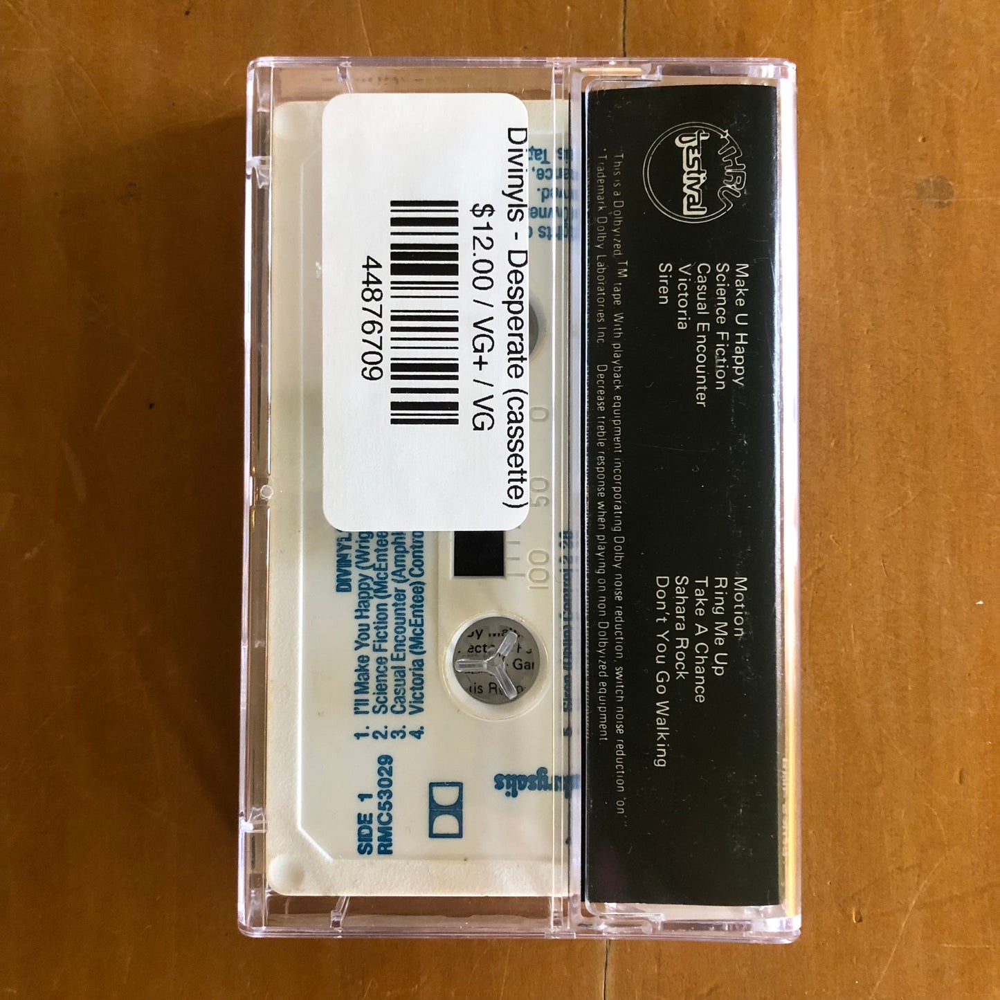 Divinyls - Desperate (cassette)