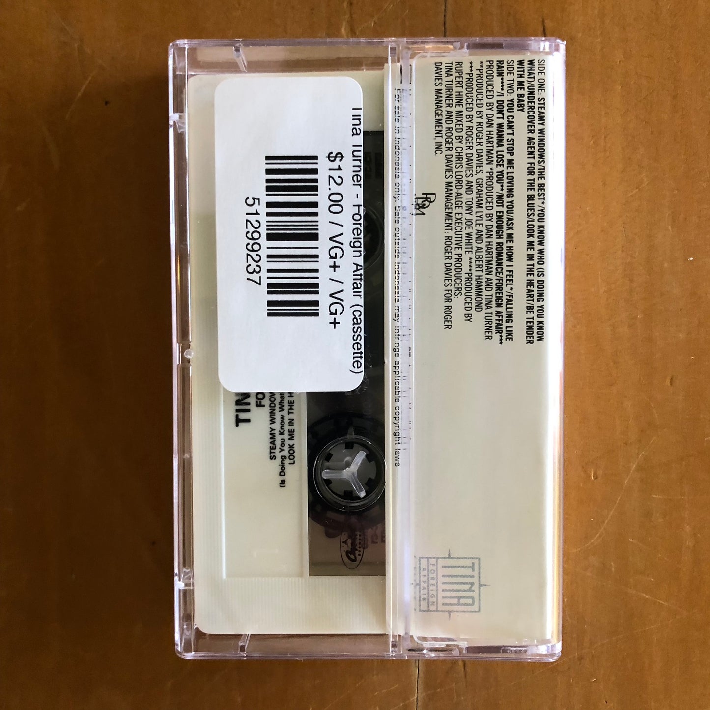 Tina Turner - Foreign Affair (cassette)