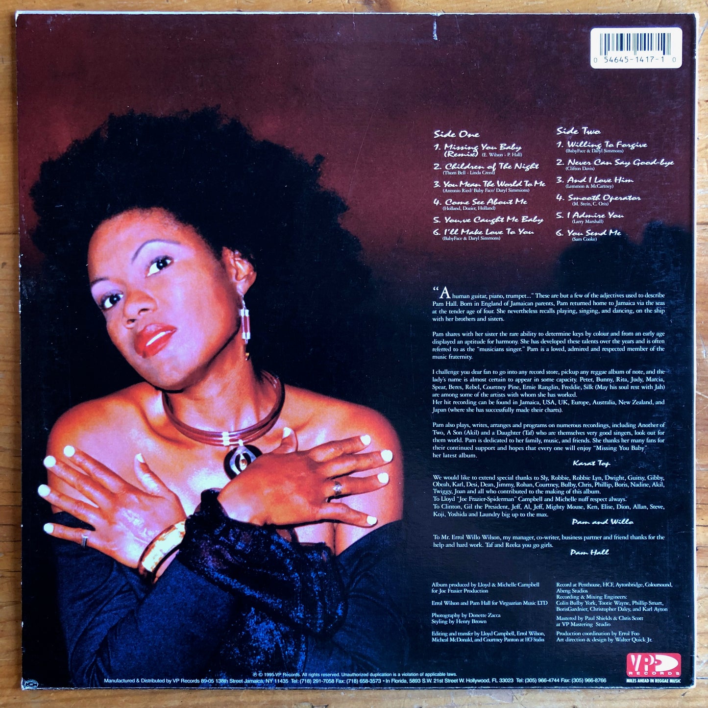 Pam Hall - Missing You Baby
