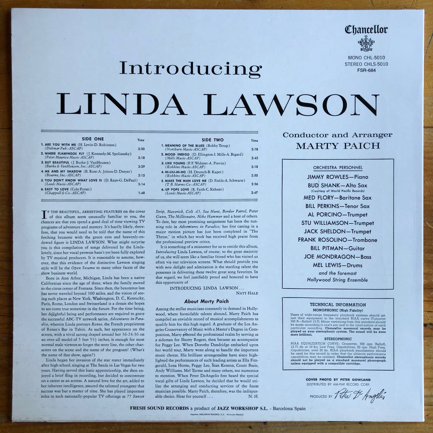 Linda Lawson - Introducing Linda Lawson