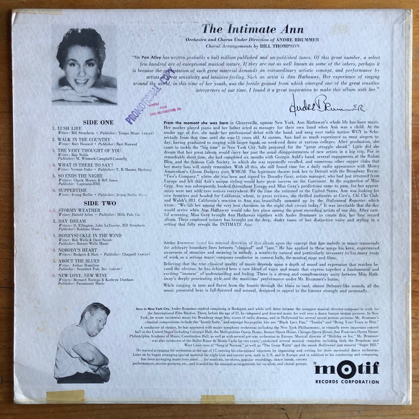 Ann Hathaway - The Intimate Ann