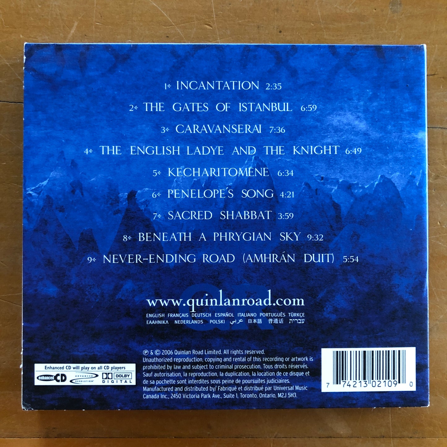 Loreena McKennit - An Ancient Muse (CD)