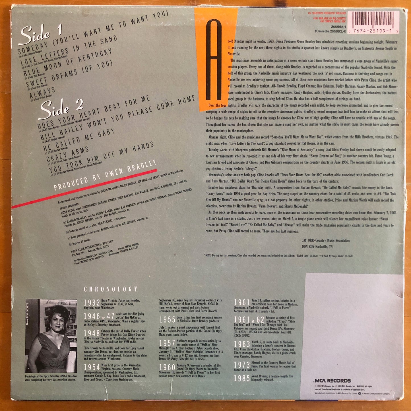 Patsy Cline - The Last Sessions