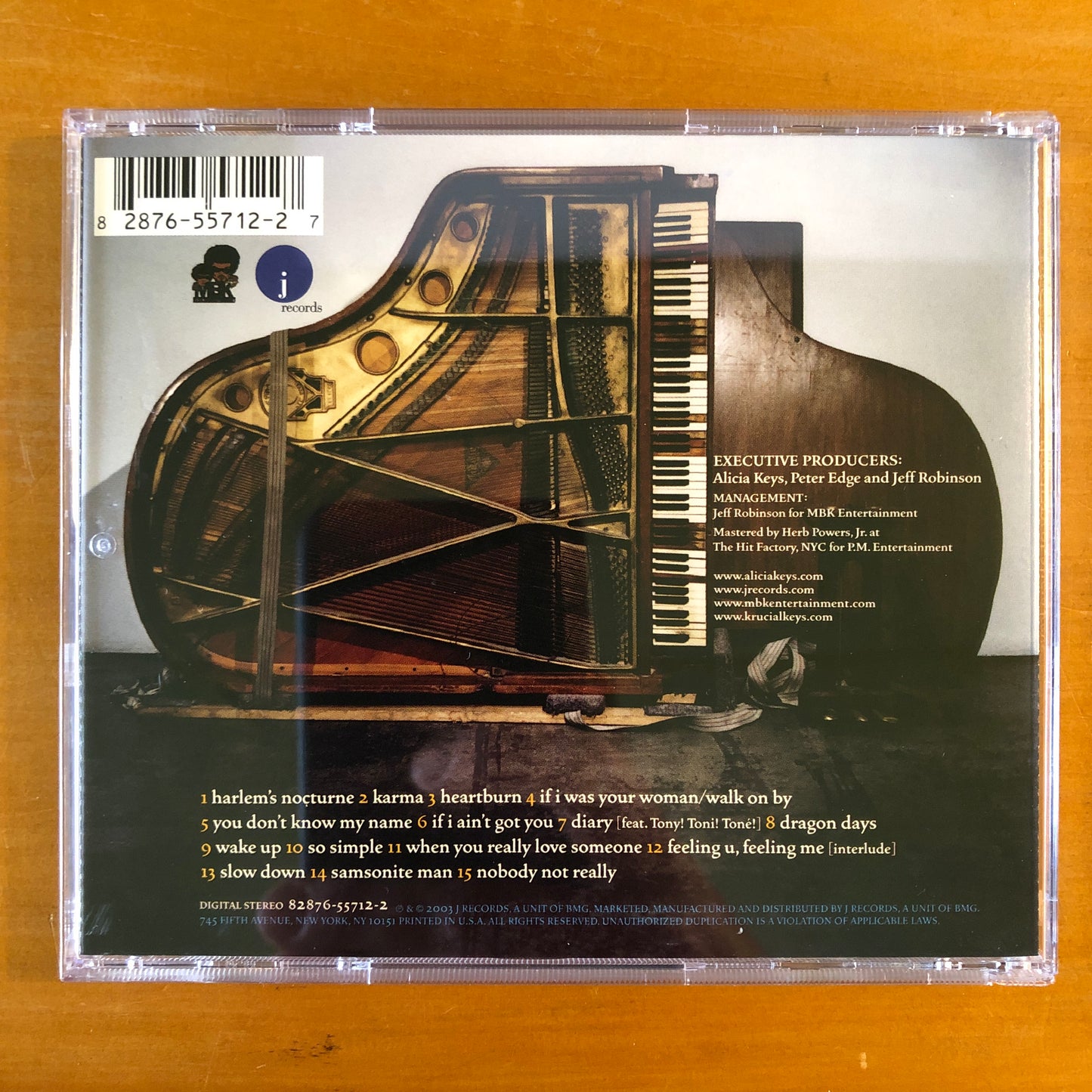 Alicia Keys - The Diary Of Alicia Keys (CD)