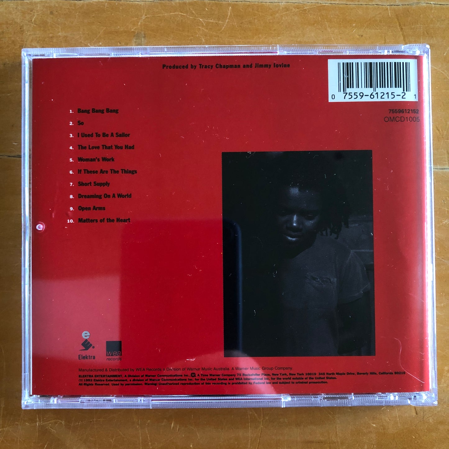 Tracy Chapman - Matters Of The Heart (CD)