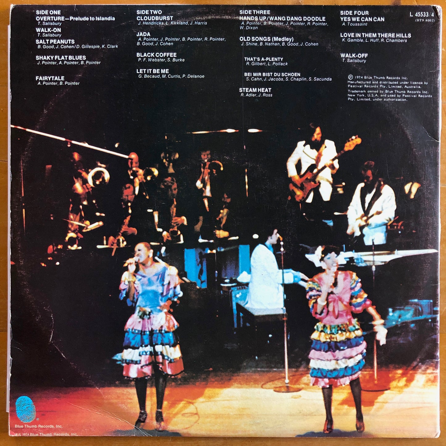 Pointer Sisters - Live At The Opera House (2xLP)