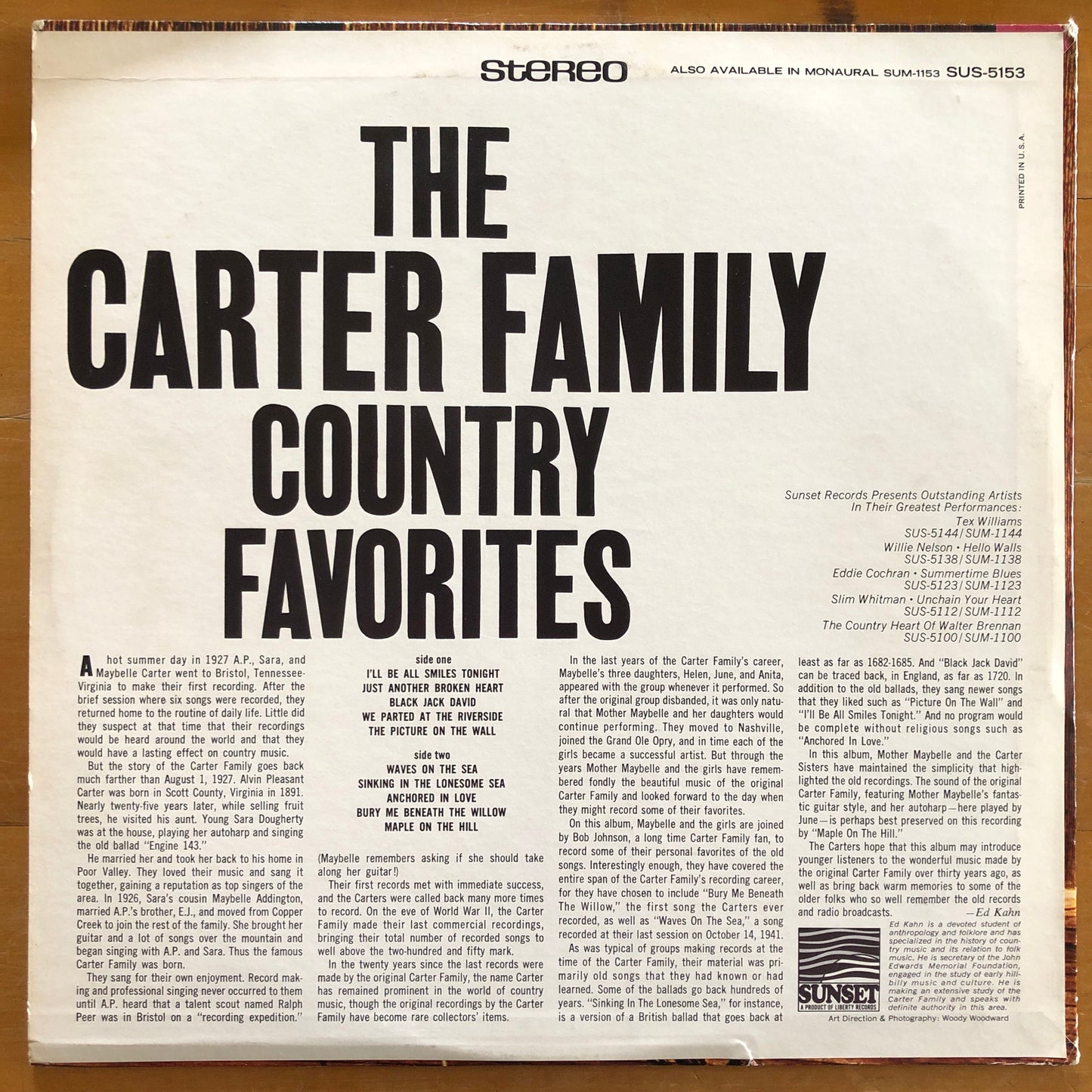 The Carter Family - Country Favorites