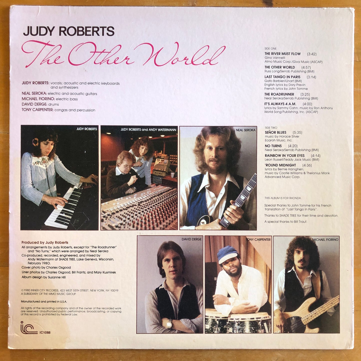 Judy Roberts - The Other World