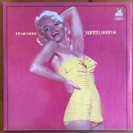 Marilyn Monroe - Remember Marilyn Monroe