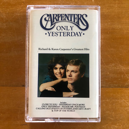Carpenters - Only Yesterday (cassette)