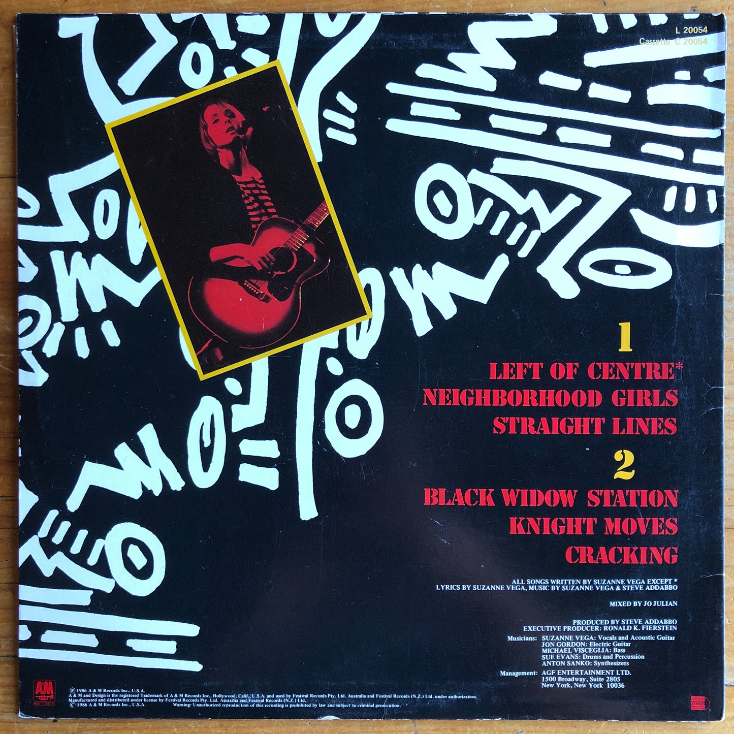 Suzanne Vega - Live In London 1986