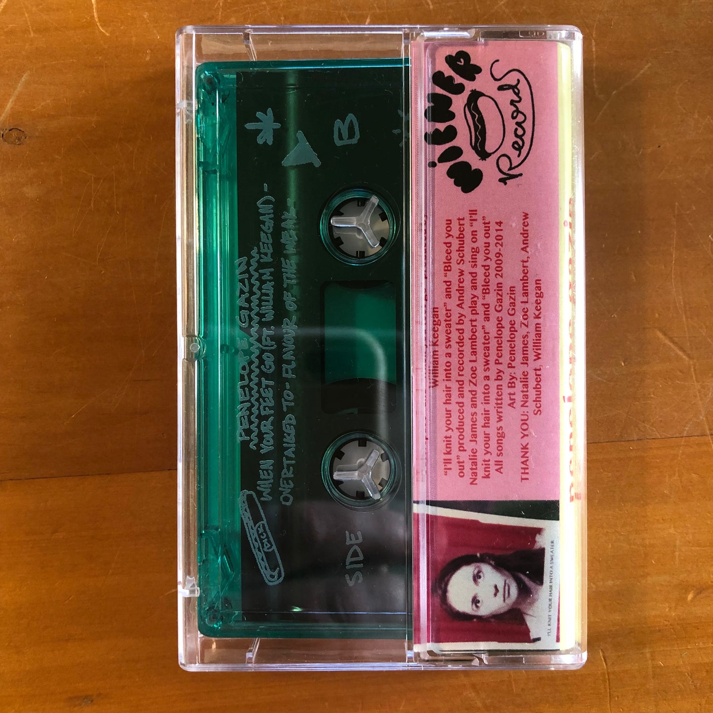 Penelope Gazin - I'll Knit Your Hair Into A Sweater (Cassette)