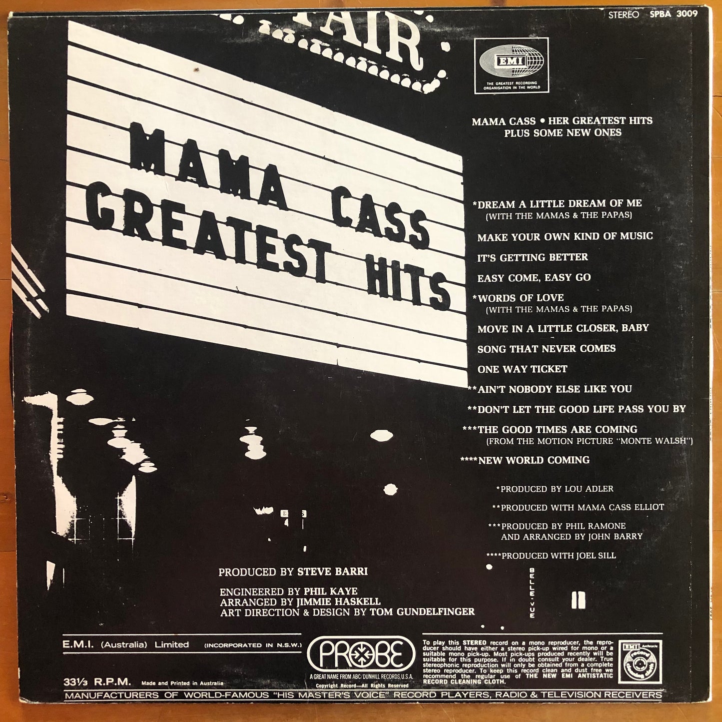 Cass Elliot (Mama Cass) - Mama's Big Ones