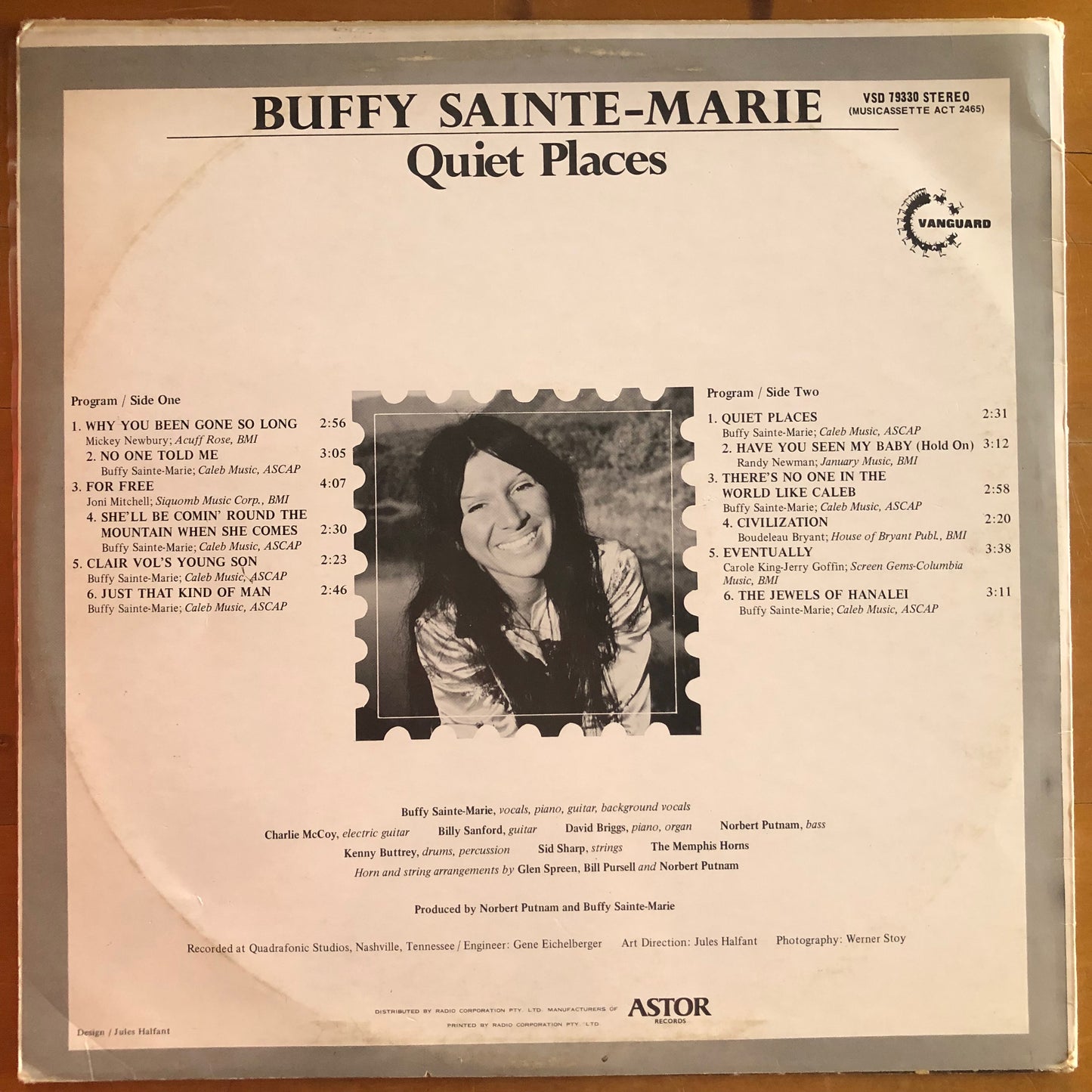 Buffy Sainte-Marie - Quiet Places