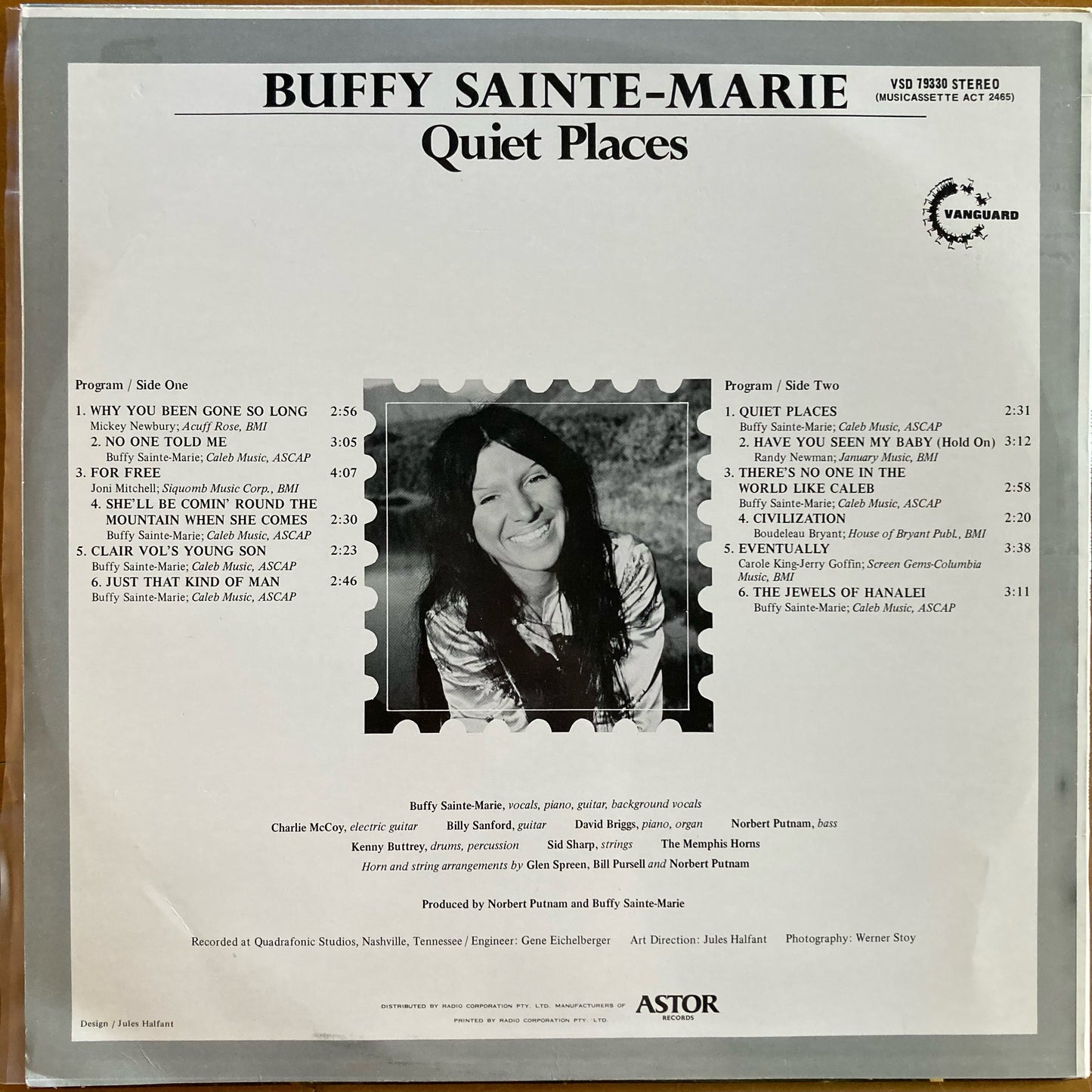 Buffy Sainte-Marie - Quiet Places