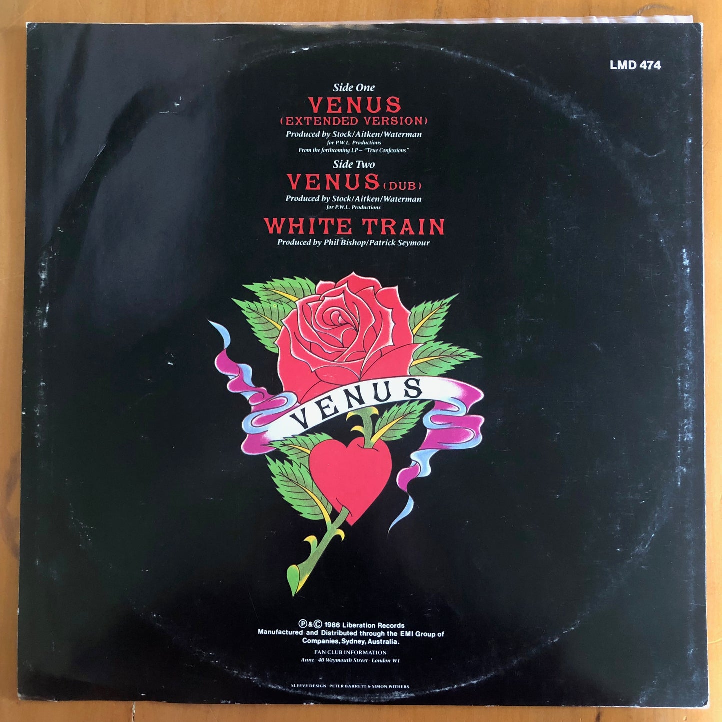 Bananarama - Venus 12"