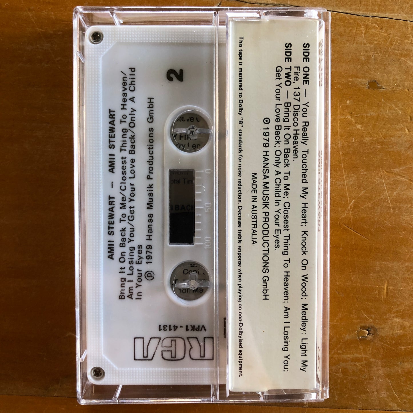 Amii Stewart - Amii Stewart (cassette)