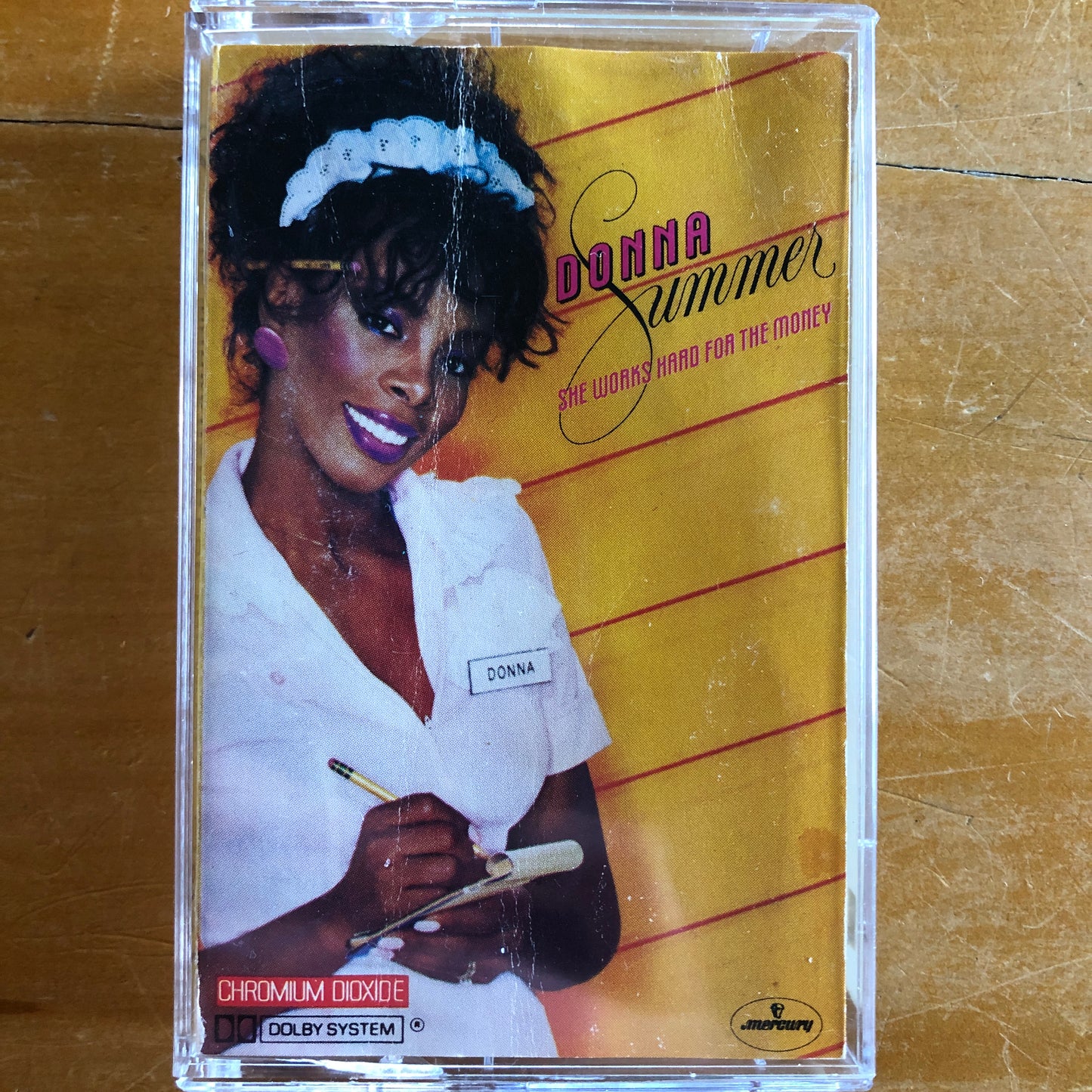 Donna Summer - She Works Hard For The Money (cassette)