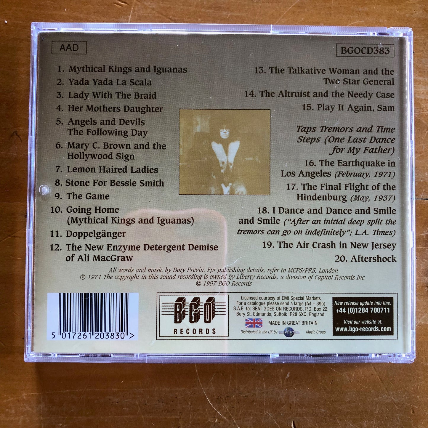 Dory Previn - Mythical Kings & Iguanas / Reflections In A Mud Puddle (CD)