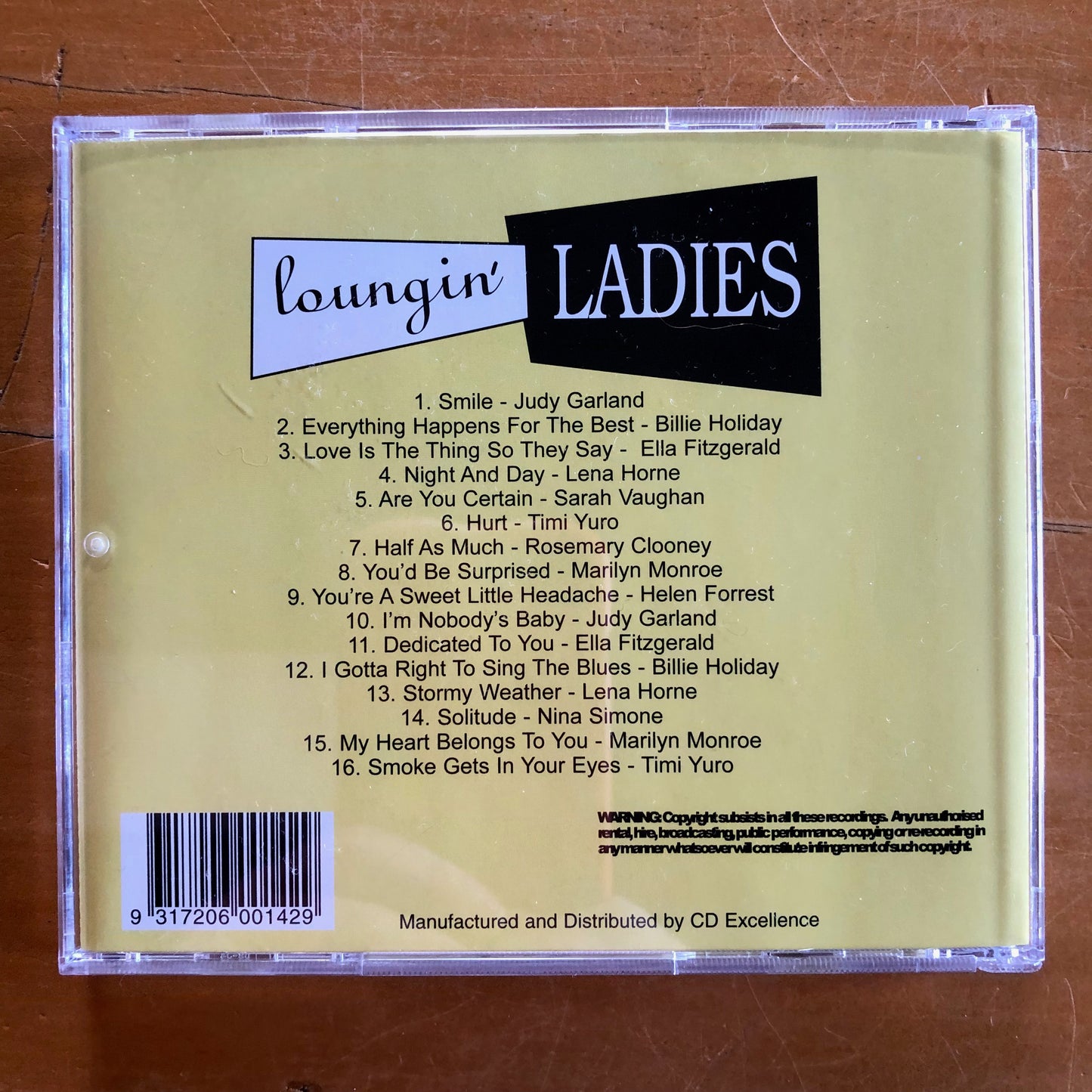 Various - Loungin' Ladies (CD)