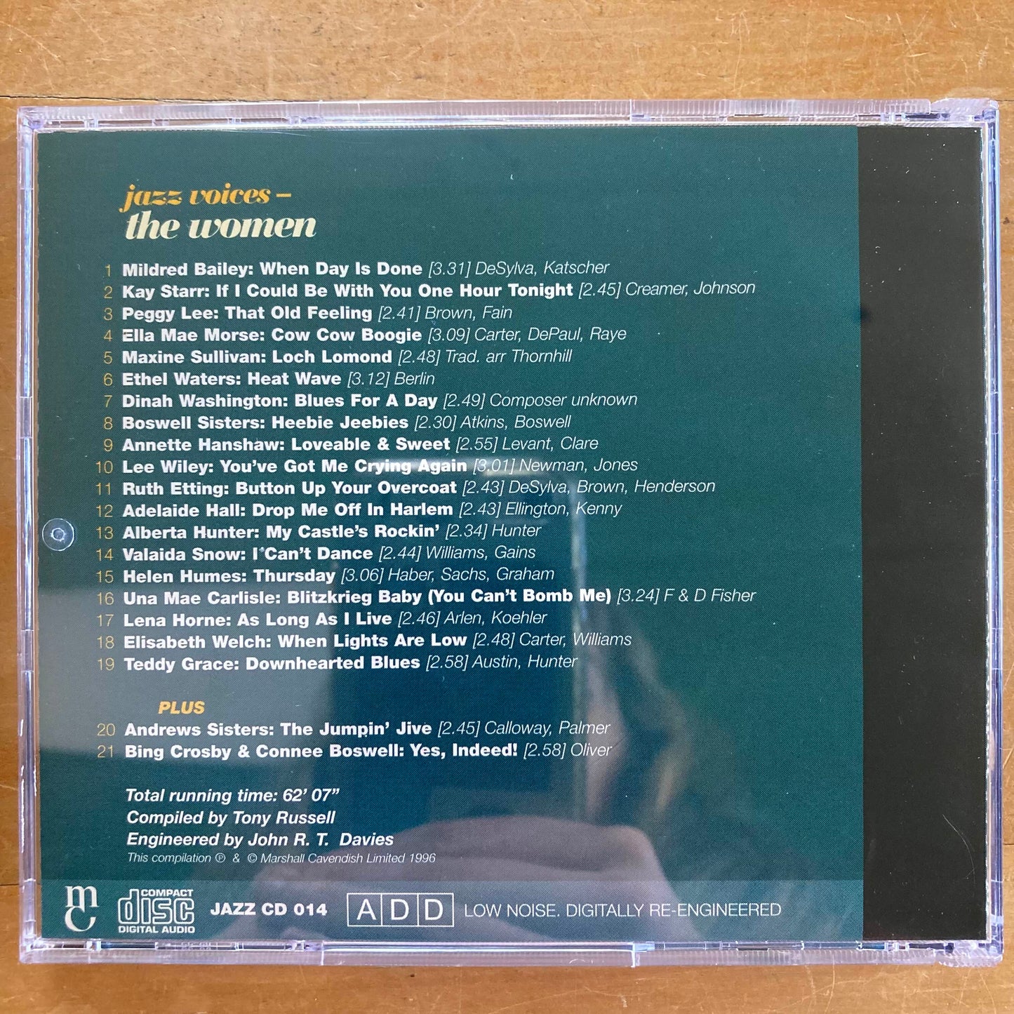 Various - Jazz voices - The Women (CD)