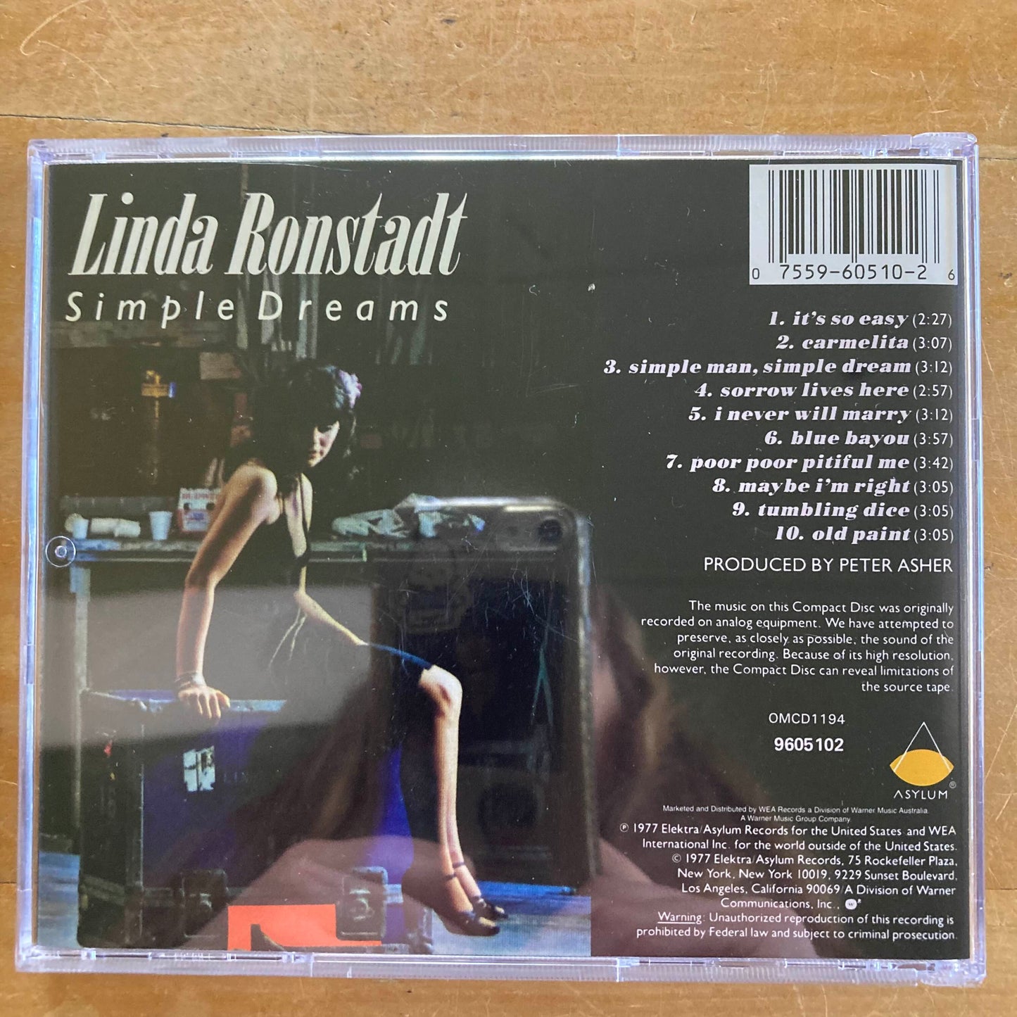 Linda Ronstadt - Simple Dreams (CD)