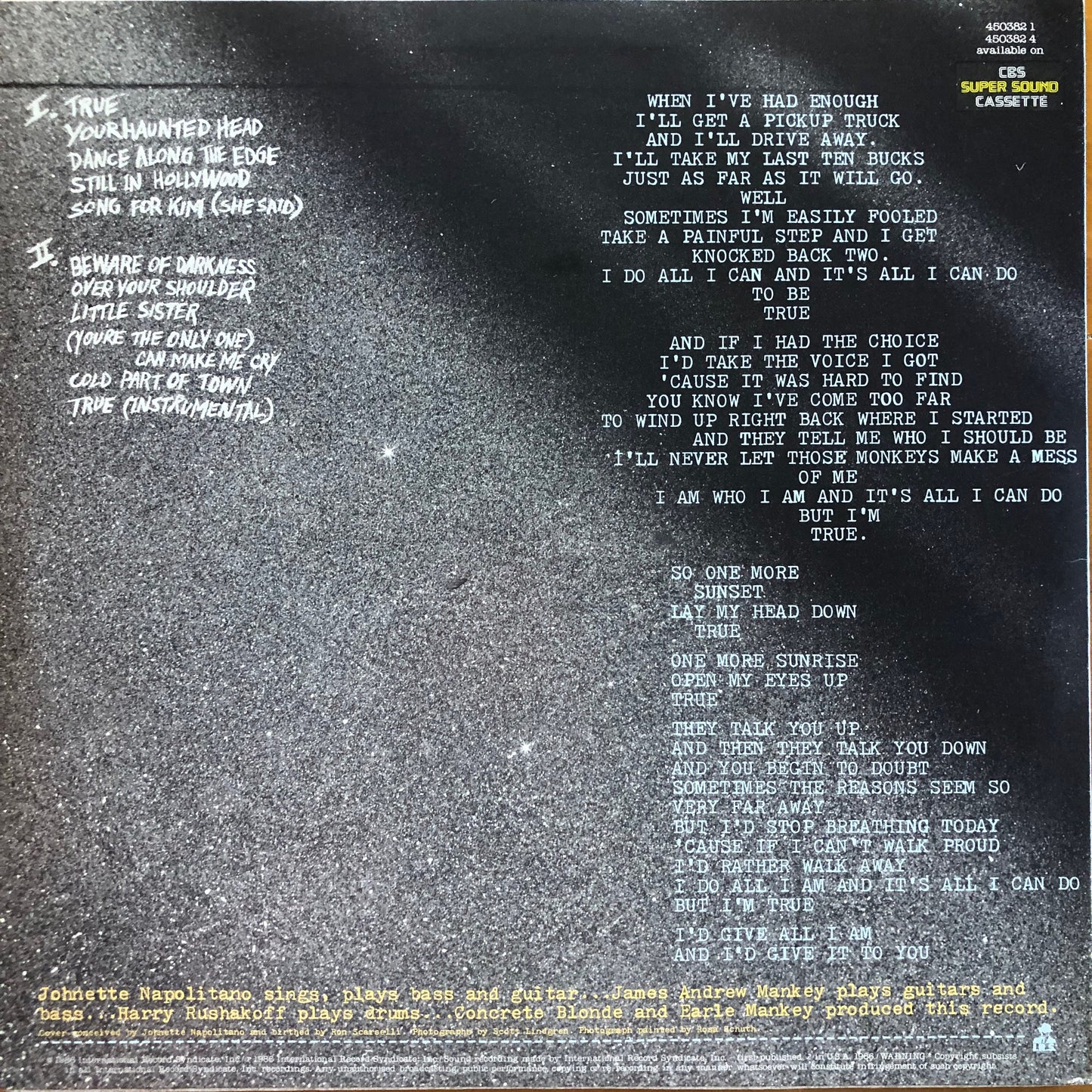 Concrete Blonde - Concrete Blonde