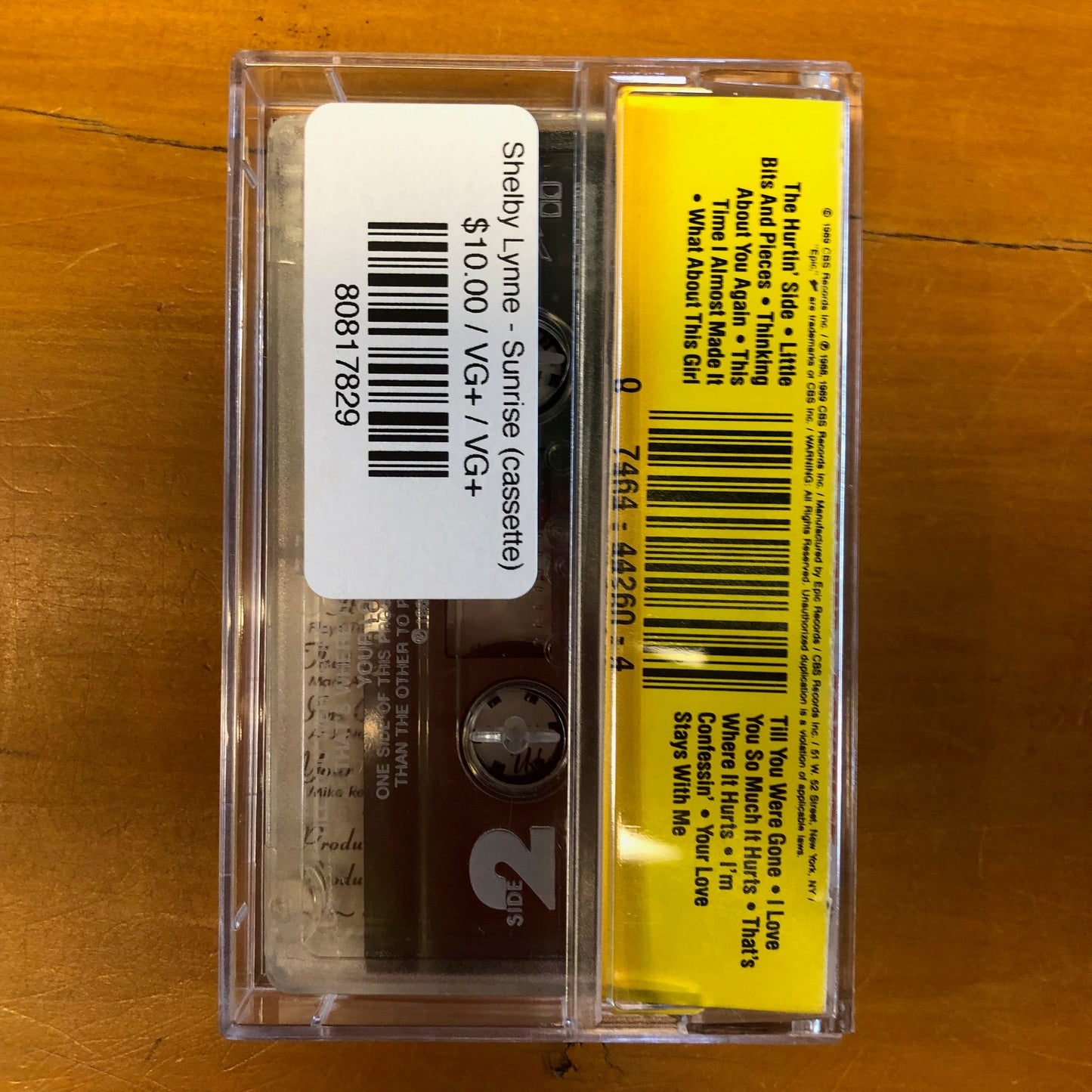 Shelby Lynne - Sunrise (cassette)