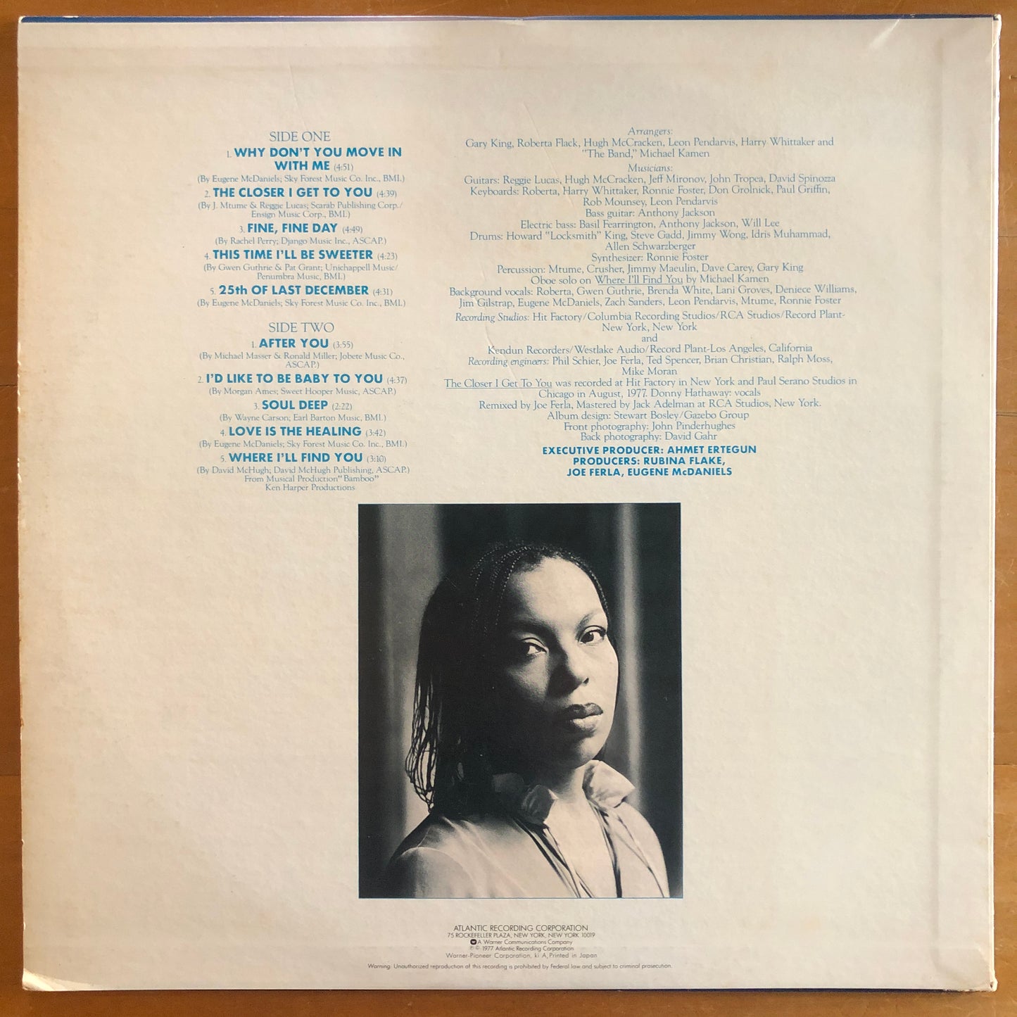 Roberta Flack - Blue Lights In The Basement