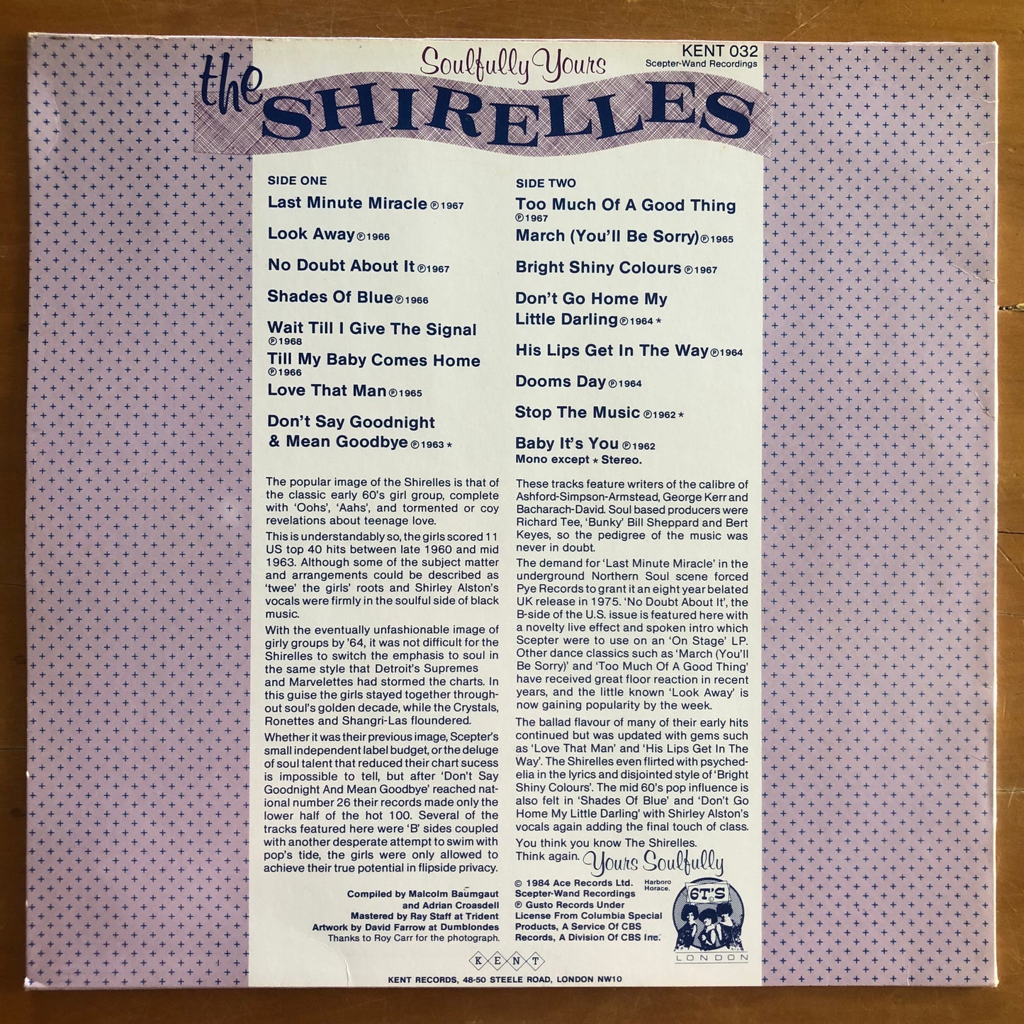 The Shirelles - Soulfully Yours