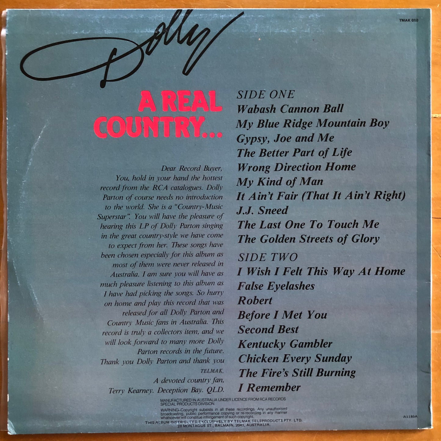 Dolly Parton - A Real Country... Dolly