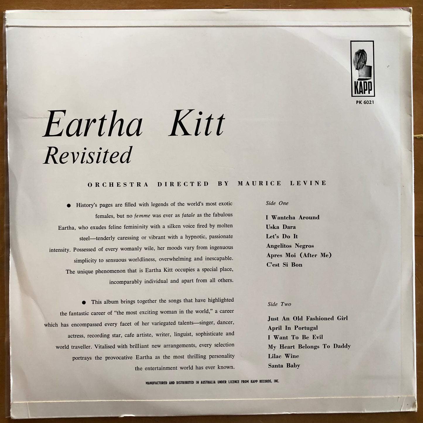 Eartha Kitt - Revisited