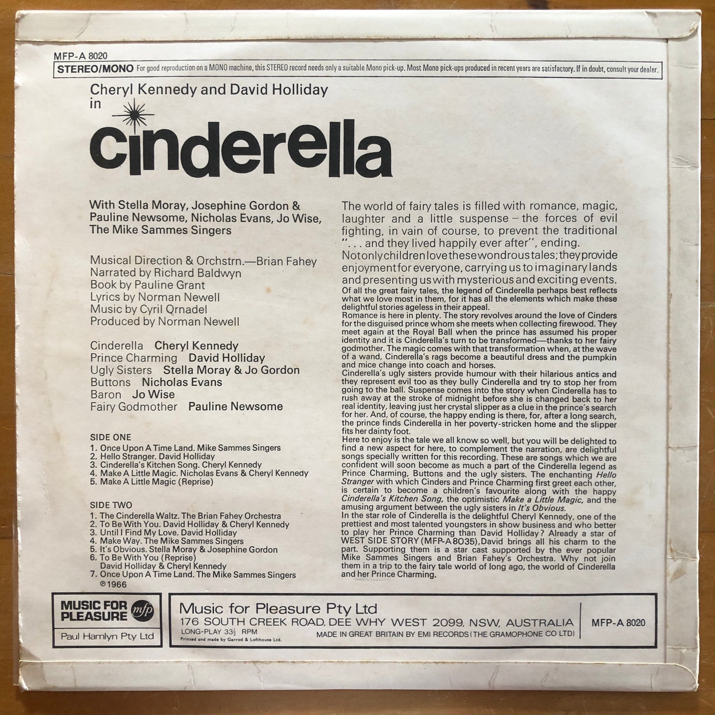 Cheryl Kennedy - Cinderella