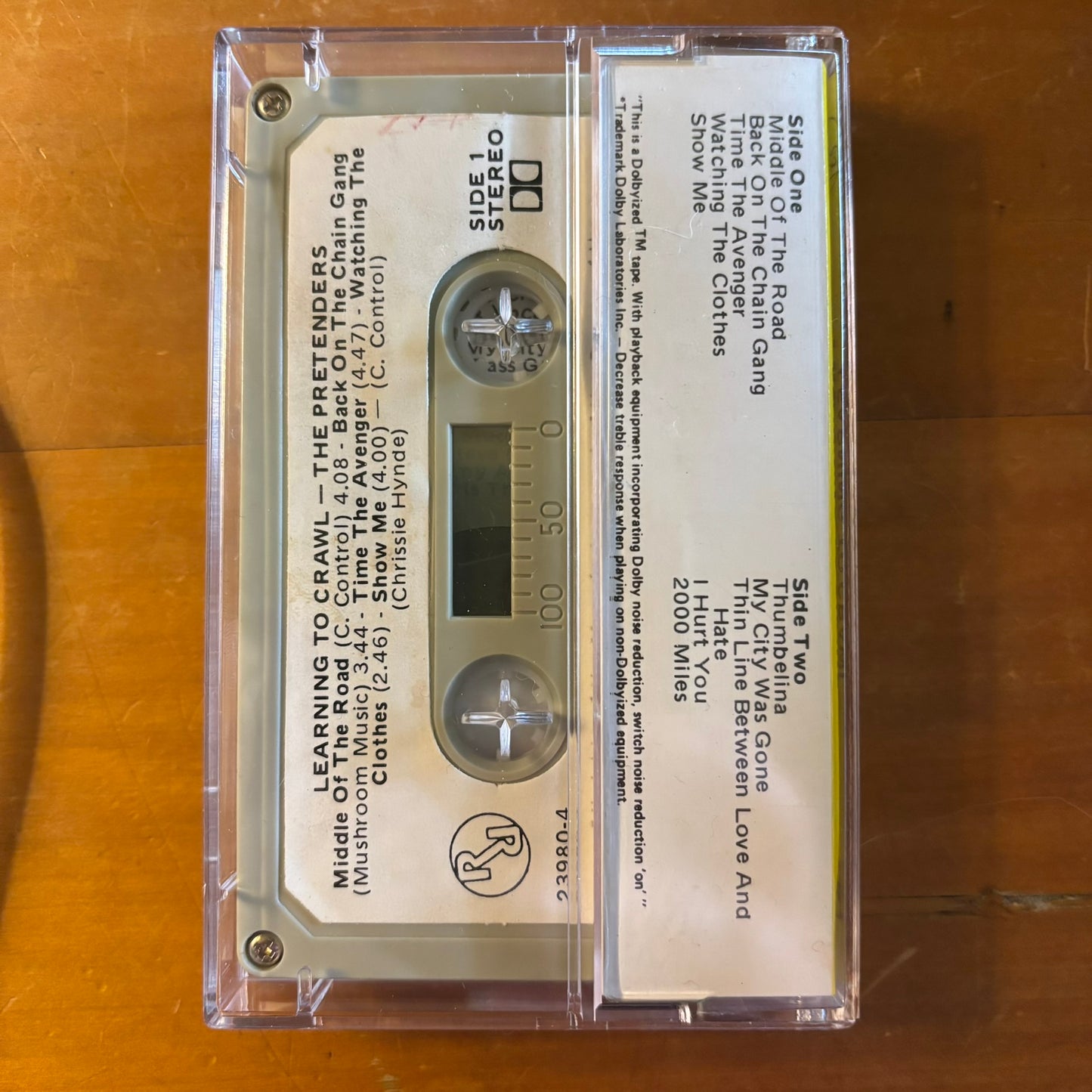 The Pretenders - Learning To Crawl (cassette)