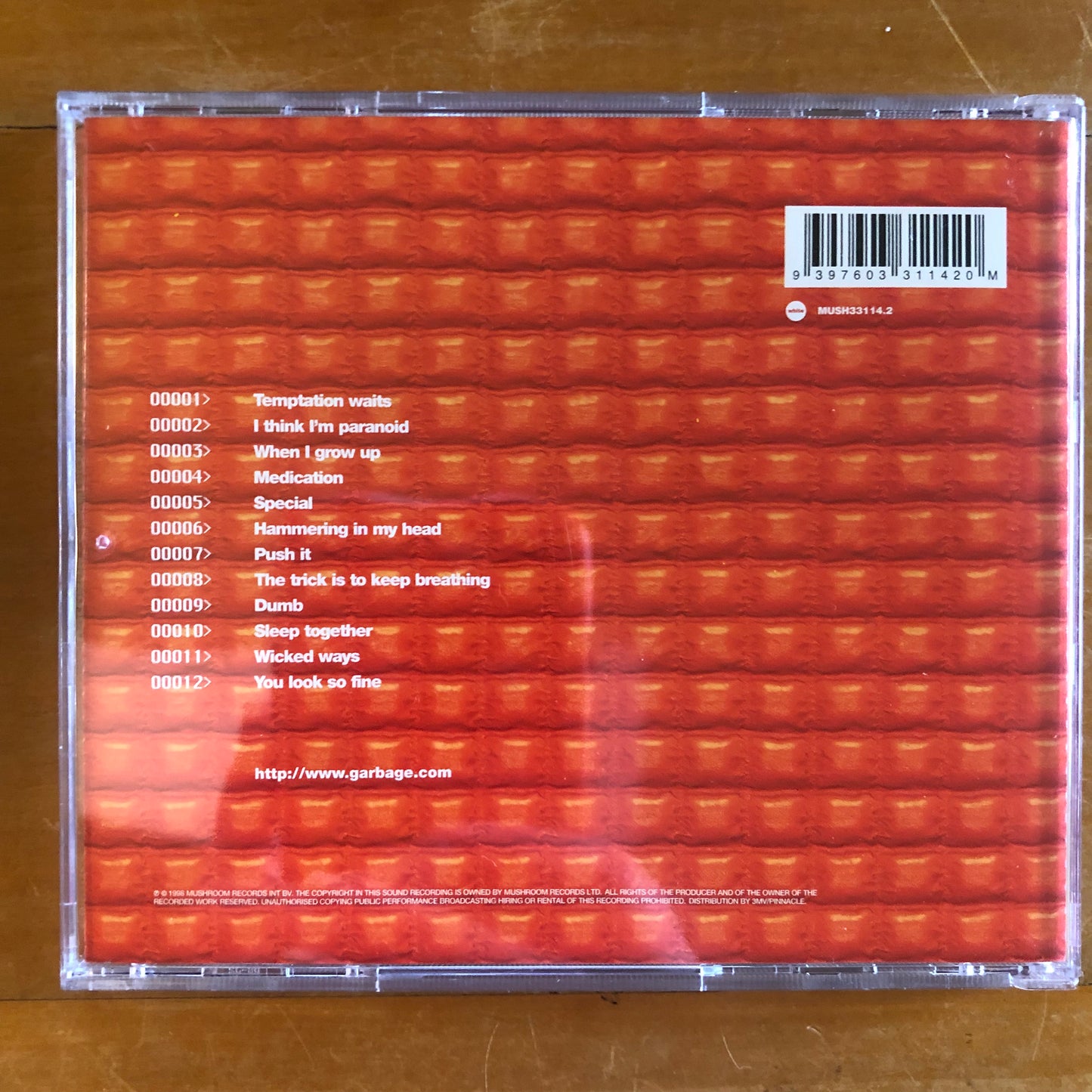 Garbage - Version 2.0 (CD)