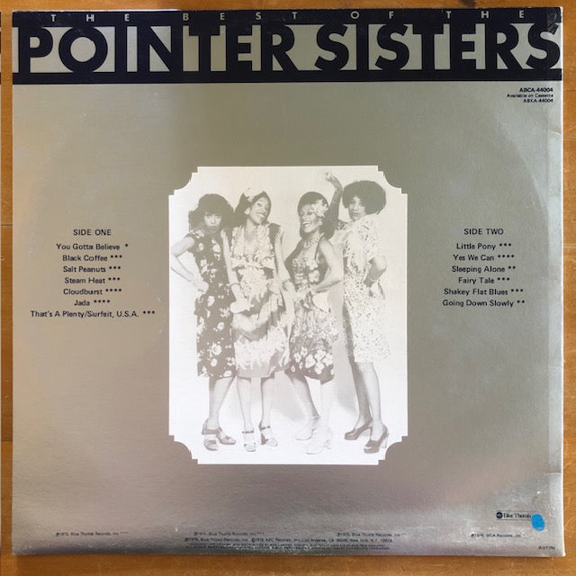 The Pointer Sisters - The Best Of The Pointer Sisters