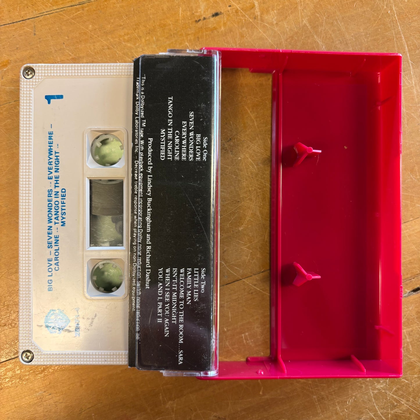 Fleetwood Mac - Tango In The Night (cassette)
