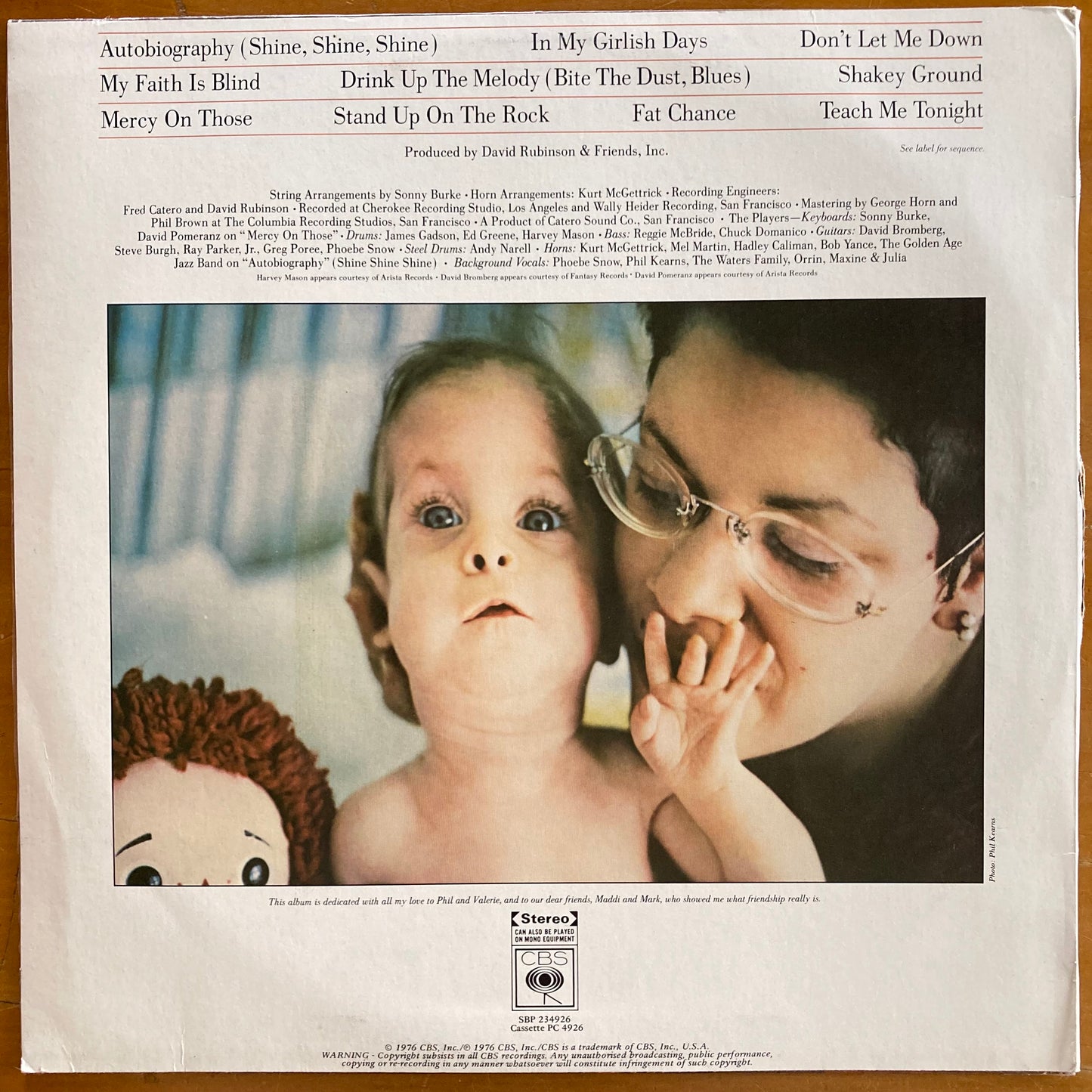 Phoebe Snow - It Looks Like Snow