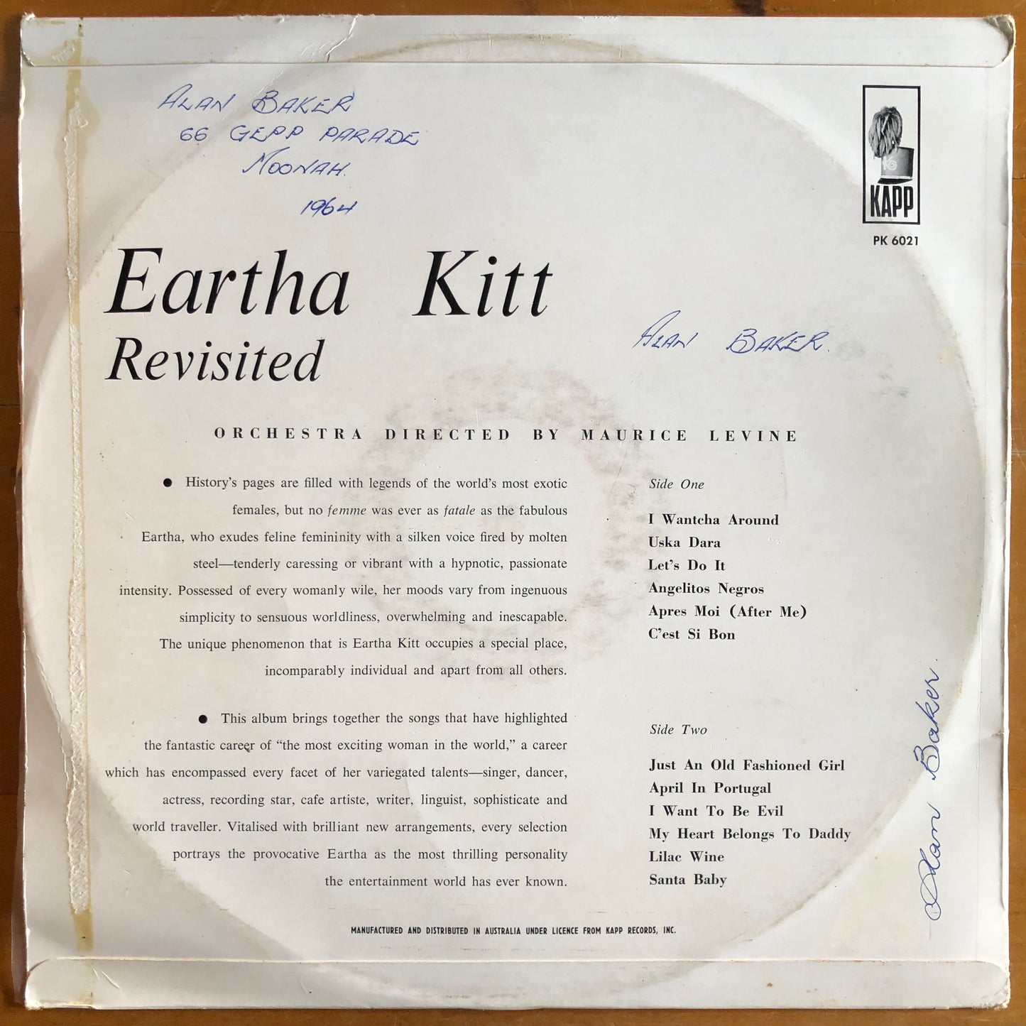 Eartha Kitt - Revisited