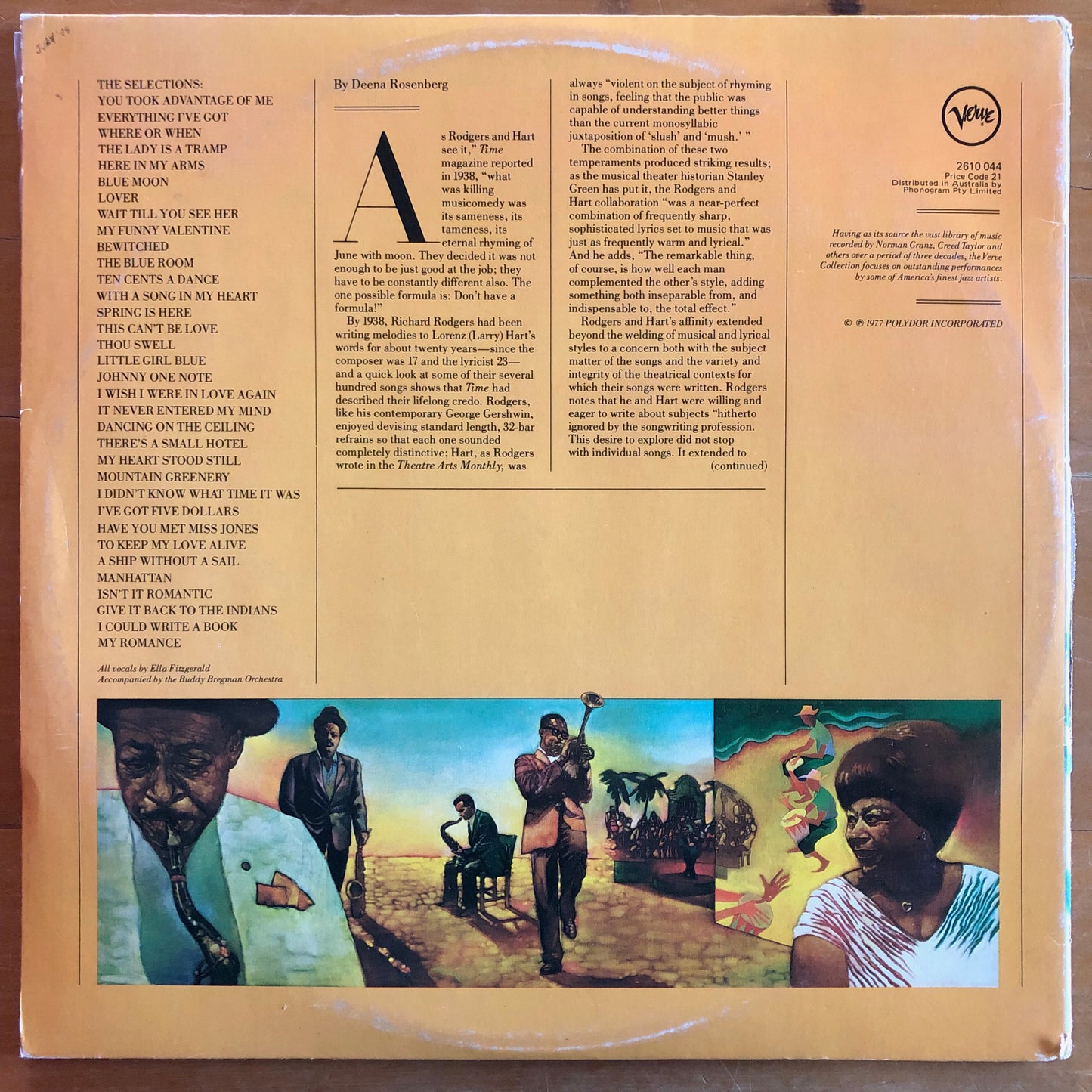 Ella Fitzgerald - The Rodgers and Hart Song Book (2xLP)