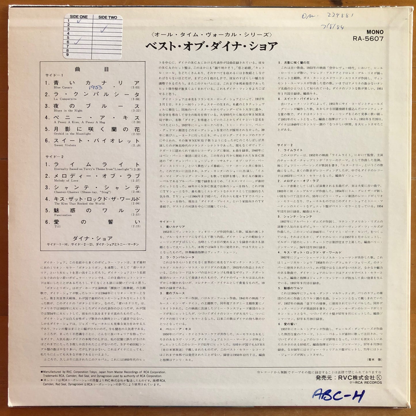 Dinah Shore - The Best Of Dinah Shore